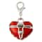 12 Pack: Red Heart Locket Charm by Bead Landing™